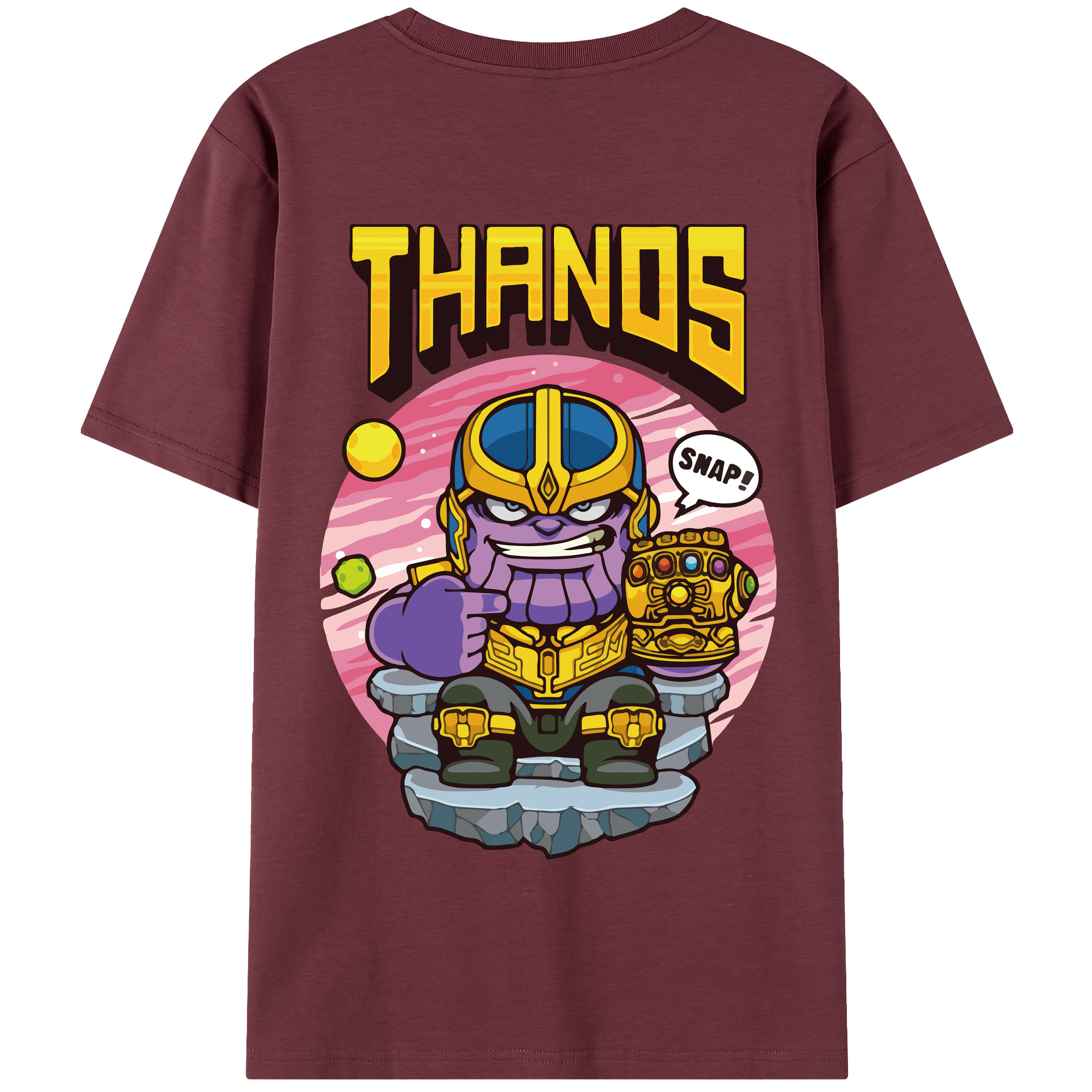 （画像用） アベンジャーズ The Avengers 綿100％半袖Tシャツ（背面プリント）